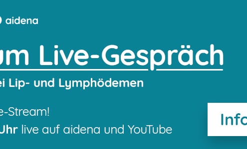 Einladung zum interaktiven Live-Stream von aidena