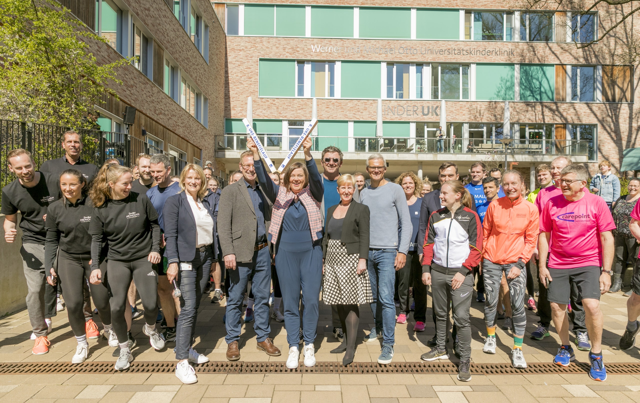 8. UKE-Benefizlauf: Carepoint ist mit prominenten Gästen am Start