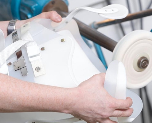 Herstellung eines orthopädischen Korsette