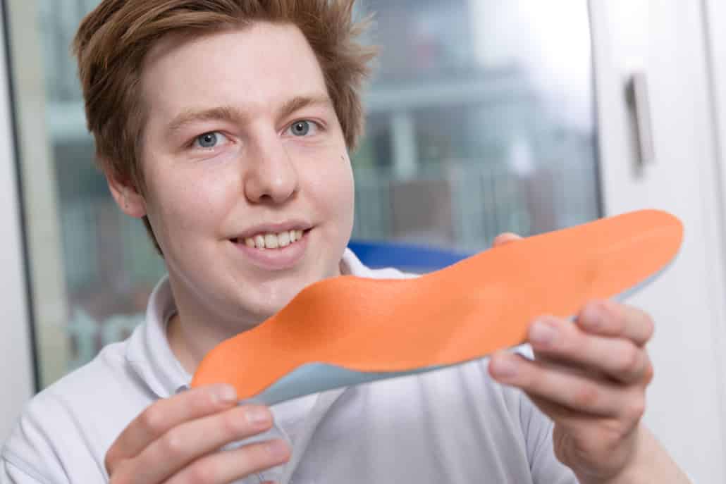 Orthopädische Einlagen gefertigt mit modernster Technik von Carepoint
