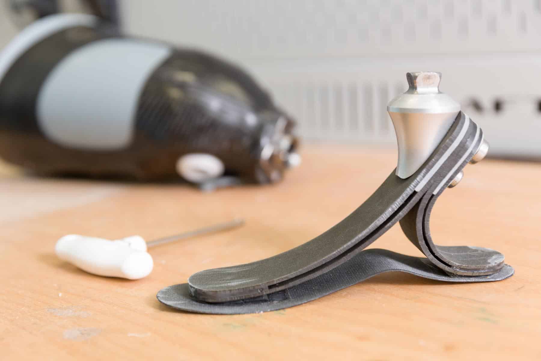 Fußteil einer Prothese - Carepoint Orthopädiewerkstatt